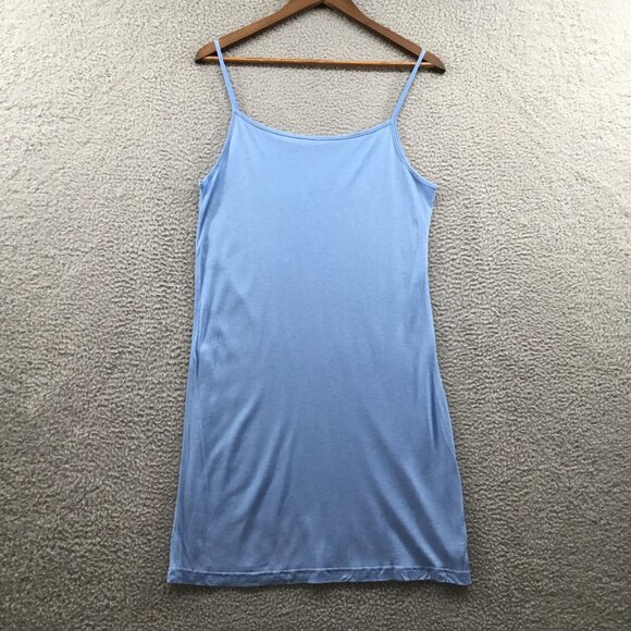 Unbranded Jersey Knit Dress‎ Liner Blue XS - Picture 2 of 2